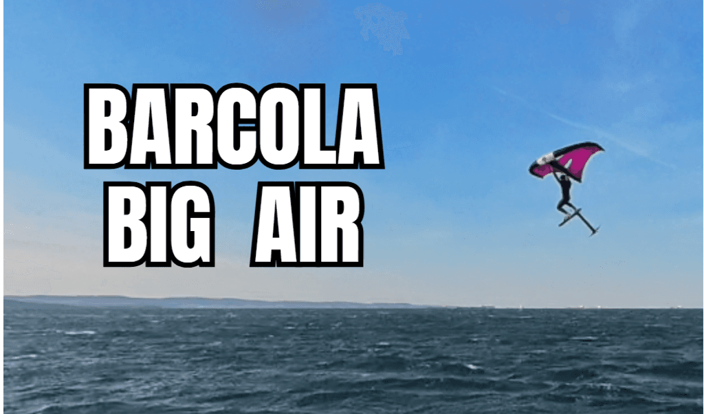Barcola Big Air — wing foil